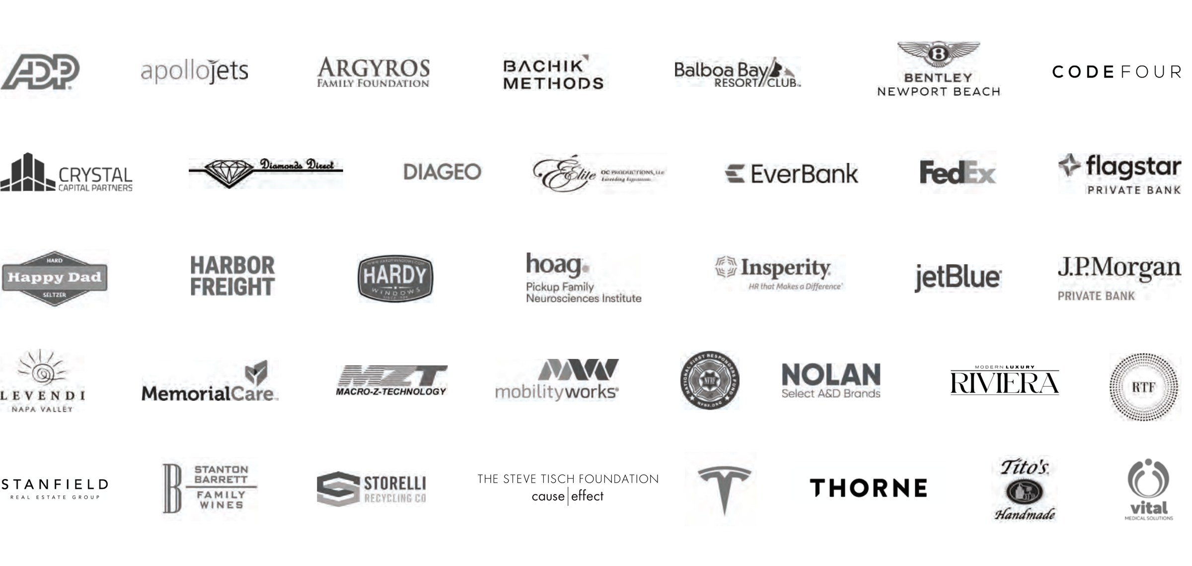 2025 Stand Up For A Cause sponsors